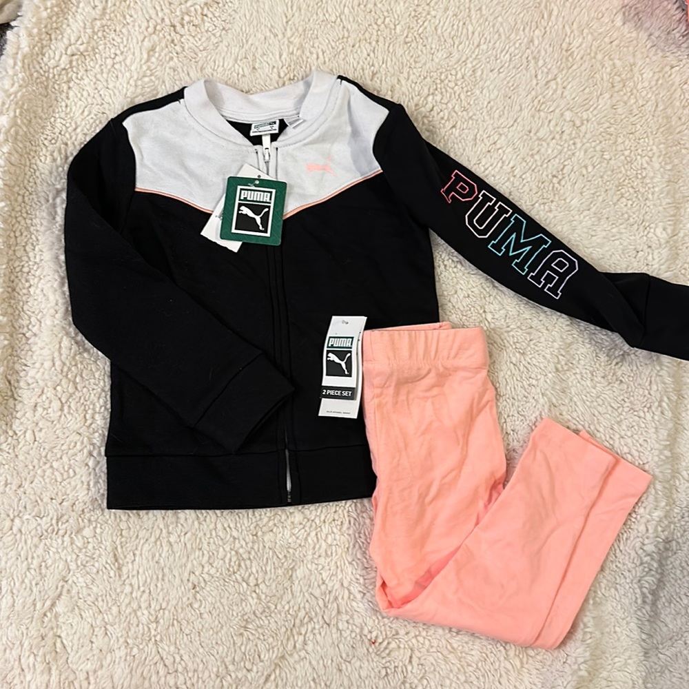 PUMA 2 piece set 4T NWT